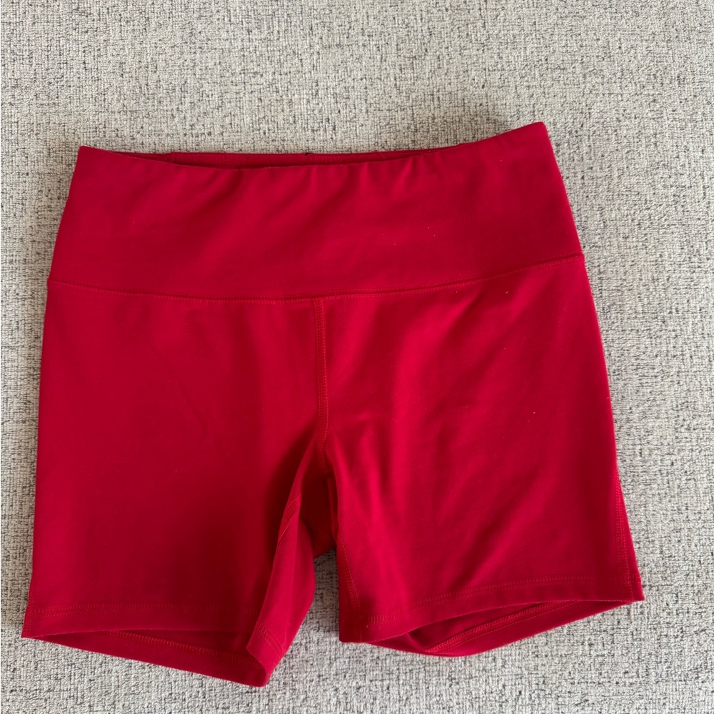 DSG Women's Vibrant Red Bike Shorts